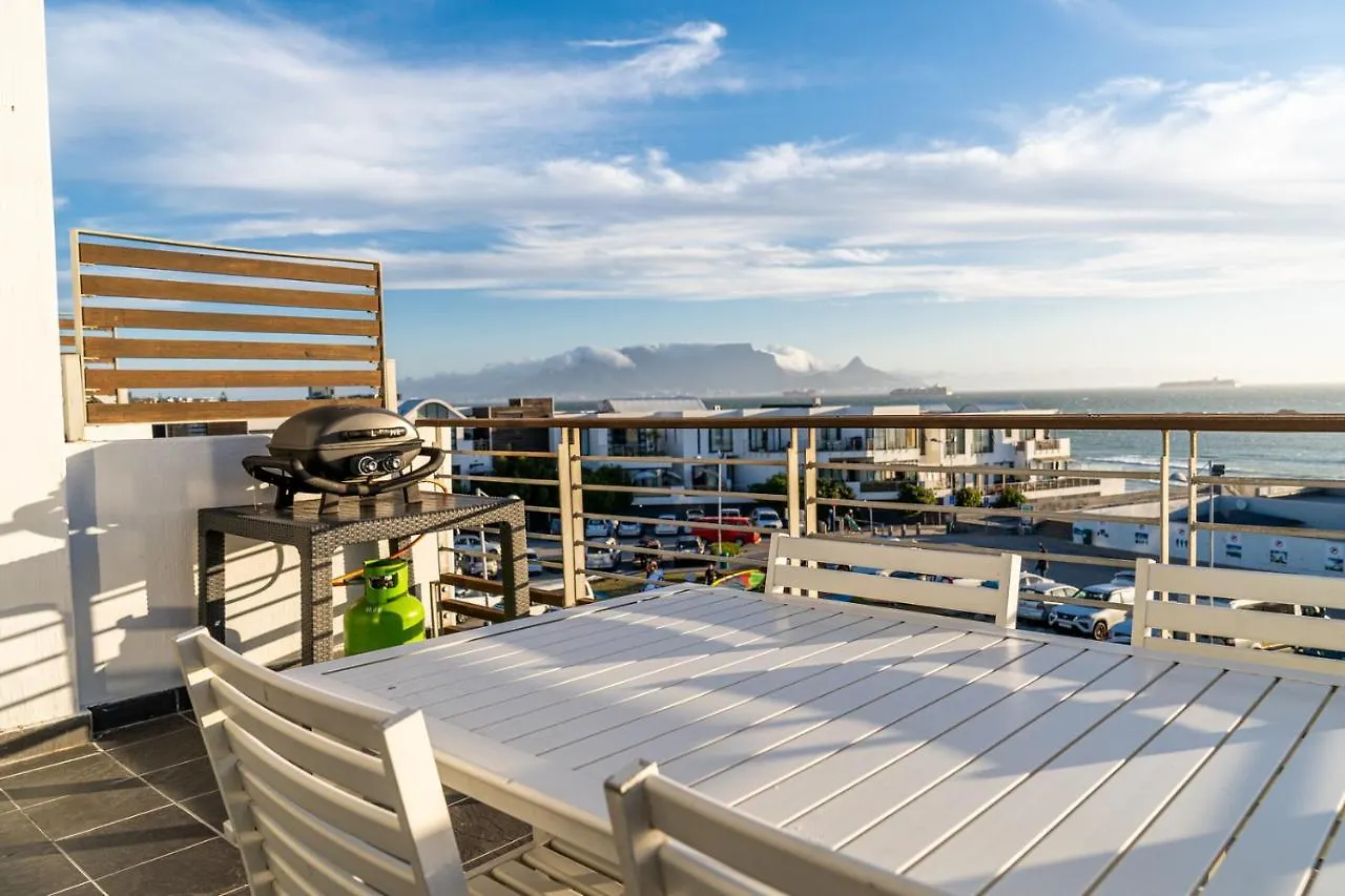 Panoramic Ocean View Beachfront Top Floor 2 Bed, Big Bay- 212 Eden On The Bay Bloubergstrand